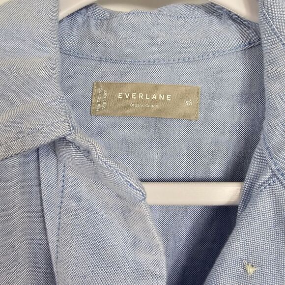 Everlane The Oxford Shirtdress Blue Base - Size XS - Picture 3 of 12
